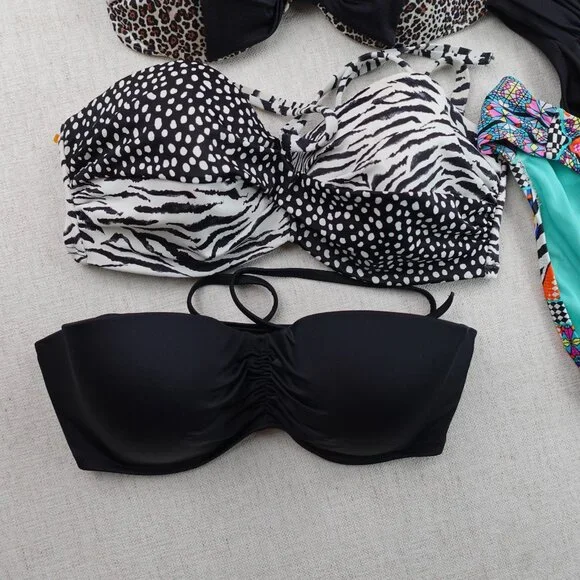 Victoria Secret Jessica Simpson And More Bikini‎ Bundle Swimmer Beach - Picture 4 of 16